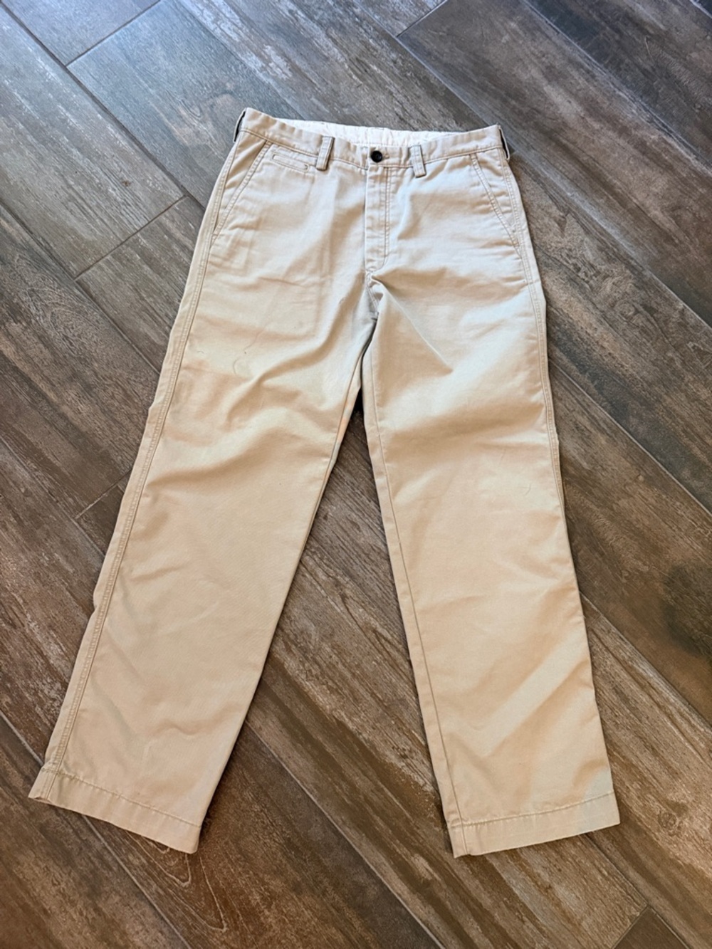 Life Khaki Live Comfortably Classic Men's Khaki Straight Chino Pants 34x32